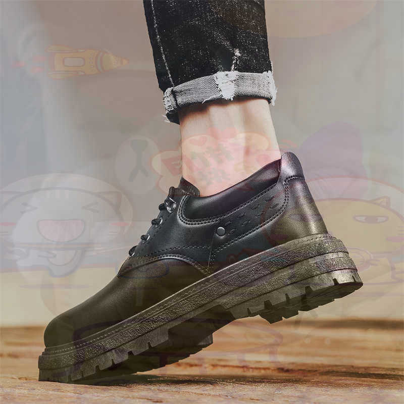 Outdoor Sport Uk - Dark Natural Leather Fashion Trainers Tennis