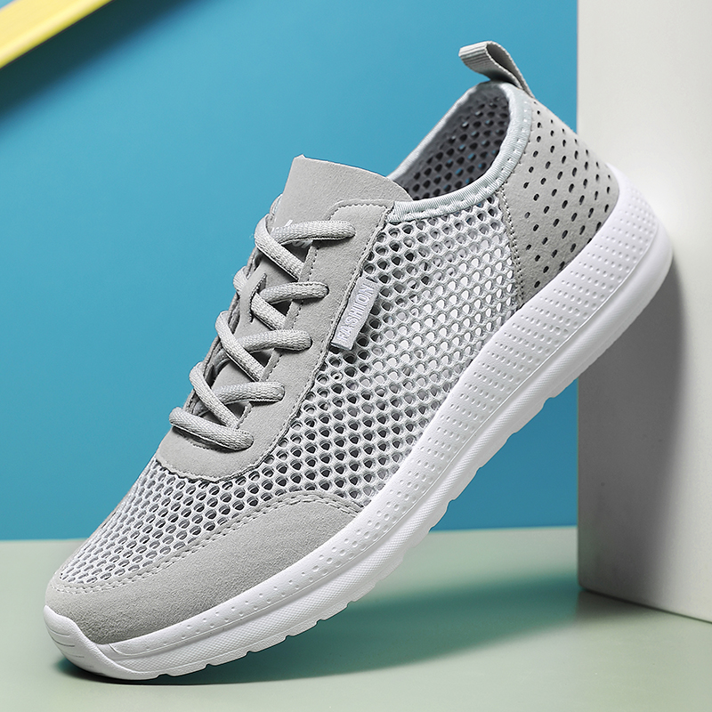 Outdoor Sport Lights - Men Soft Sport Shoes Breathable Fashion
