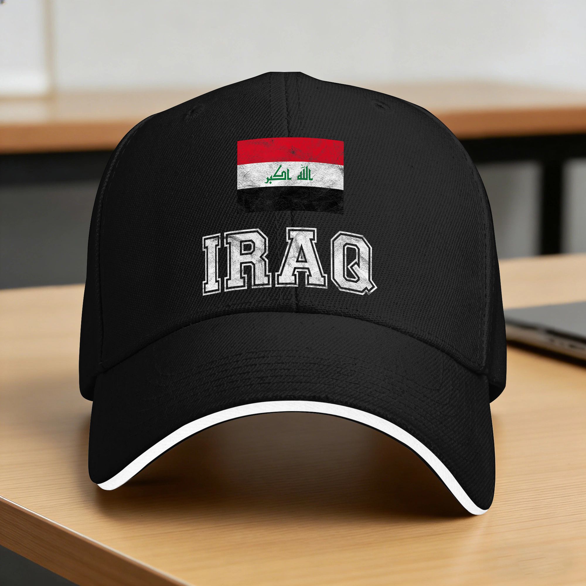Outdoor Sport Hat Classic - Iraq Flag Baseball Cap Classic Unisex-Teens