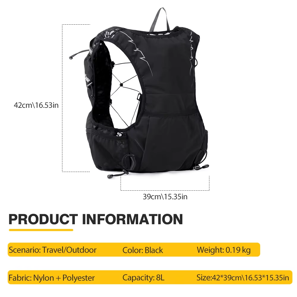 NEWBOLER Outdoor Trail Running - Trail Running Vest recension och pris