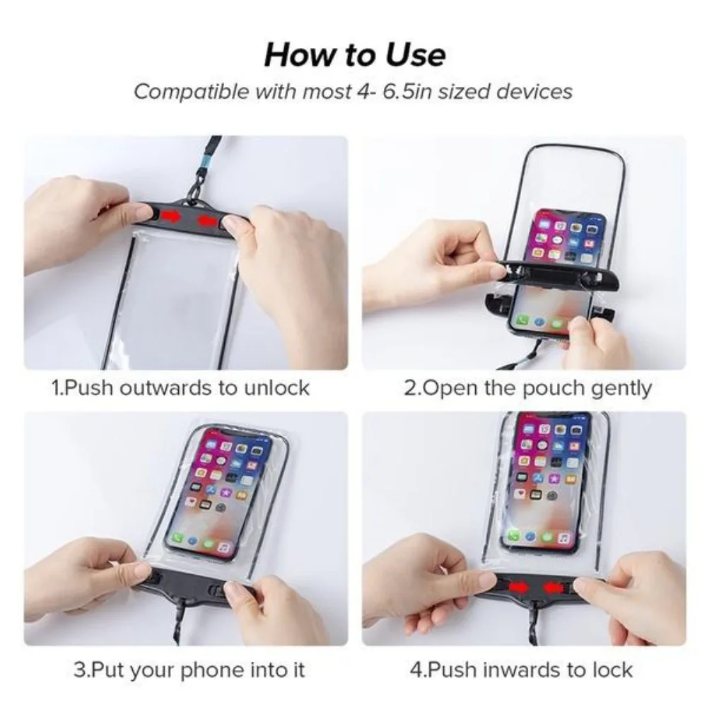 Waterproof Phone Pouch for Out - Outdoor Sports Activities recension och pris