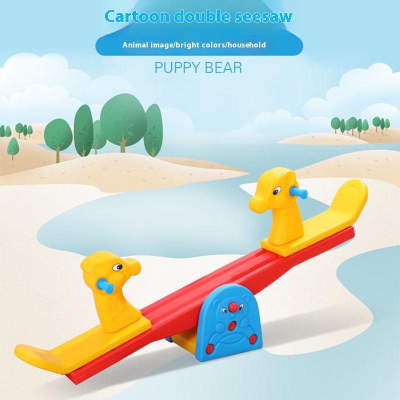 Outdoor Countyard Animal Seesa - Outdoor Sport Games For Kids recension och pris