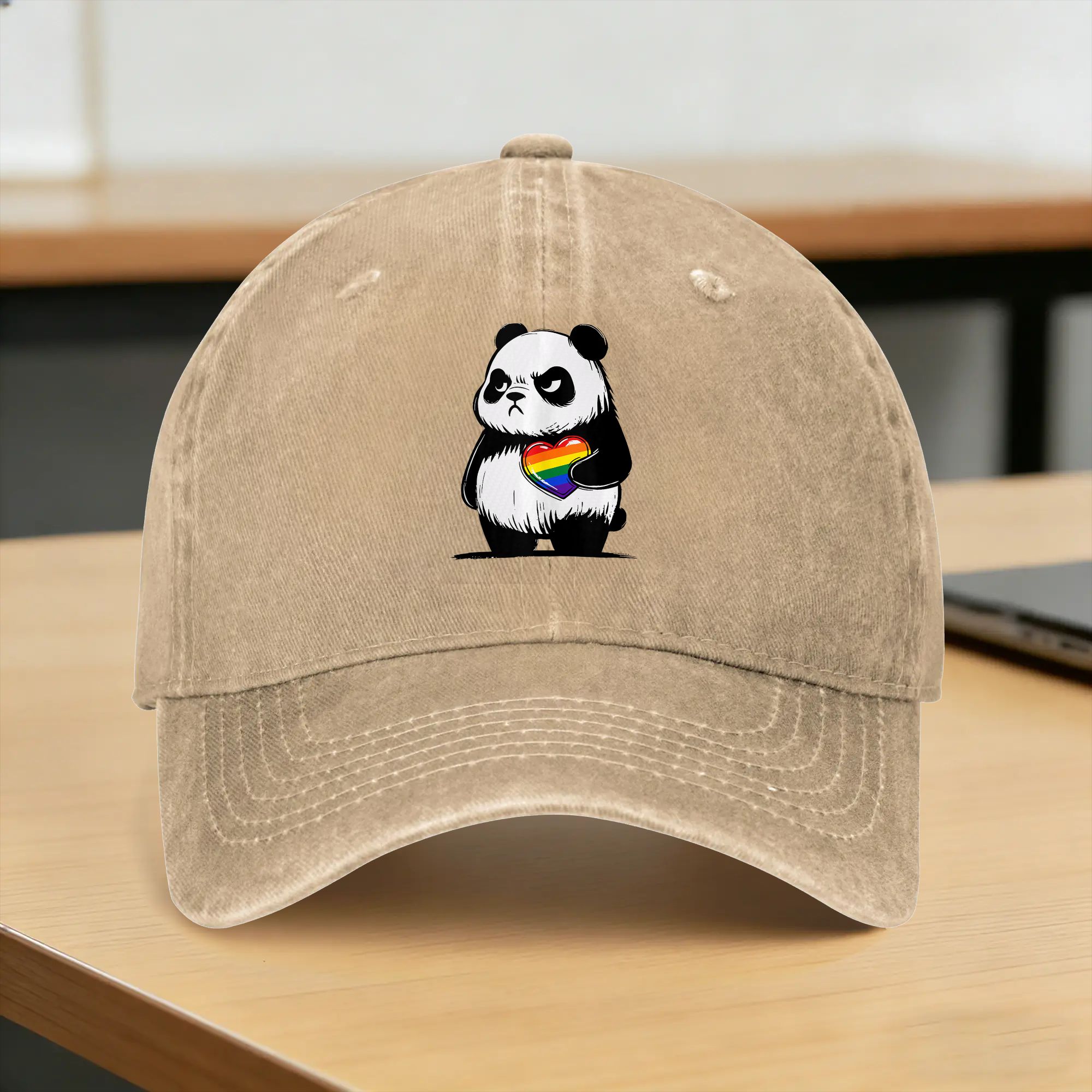Angry Panda LGBTQ Pride Month  - Outdoor Sport Hat Classic recension och pris