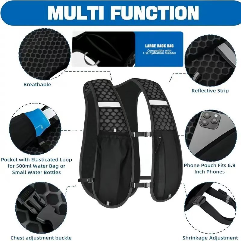 Running Hydration Vest for Wom - Trail Running Vest recension och pris
