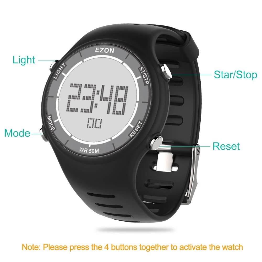 EZON New Fashion Woman Digital - Outdoor Sport Lights recension och pris