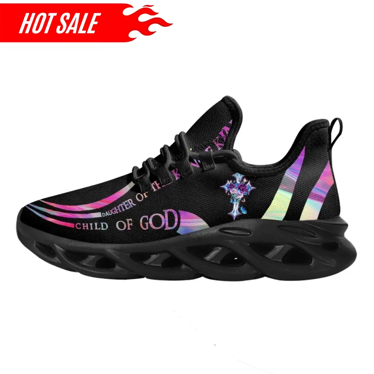Hot Cross Christian God Print  - Outdoor Sport Lights recension och pris