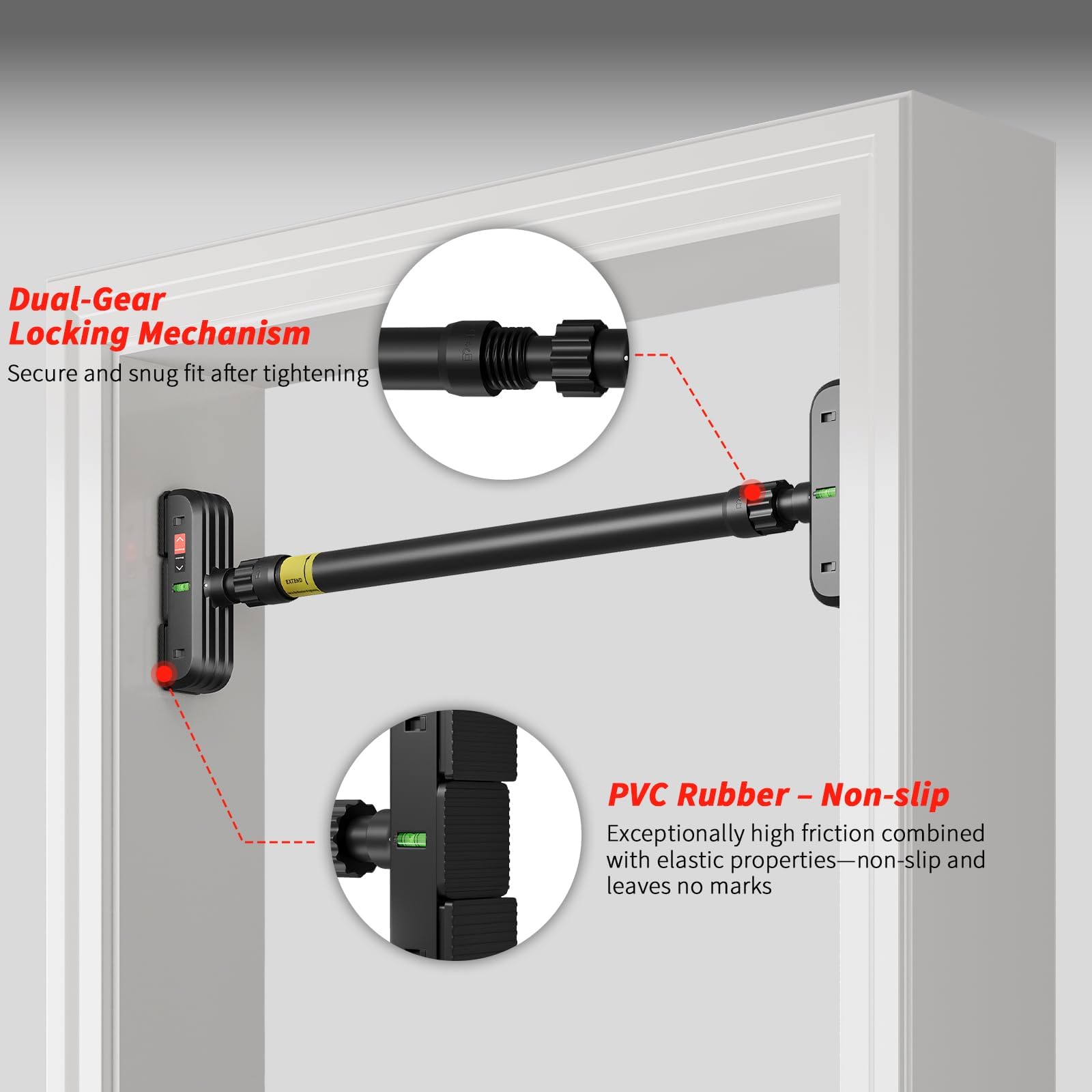 Doorway Pull Up Bar No Screws  - Gymnastic Bar Home recension och pris