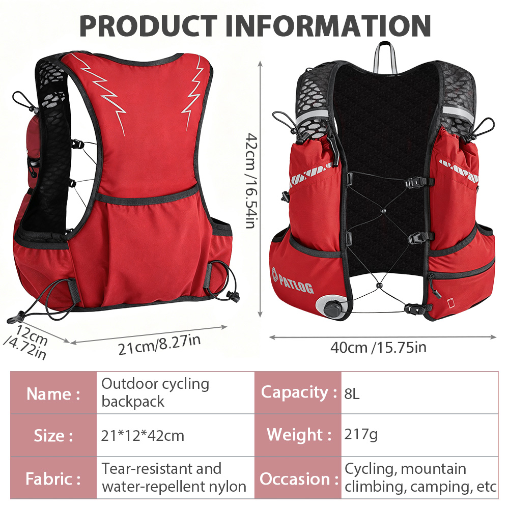 NEWBOLER Outdoor Trail Running - Trail Running Vest recension och pris