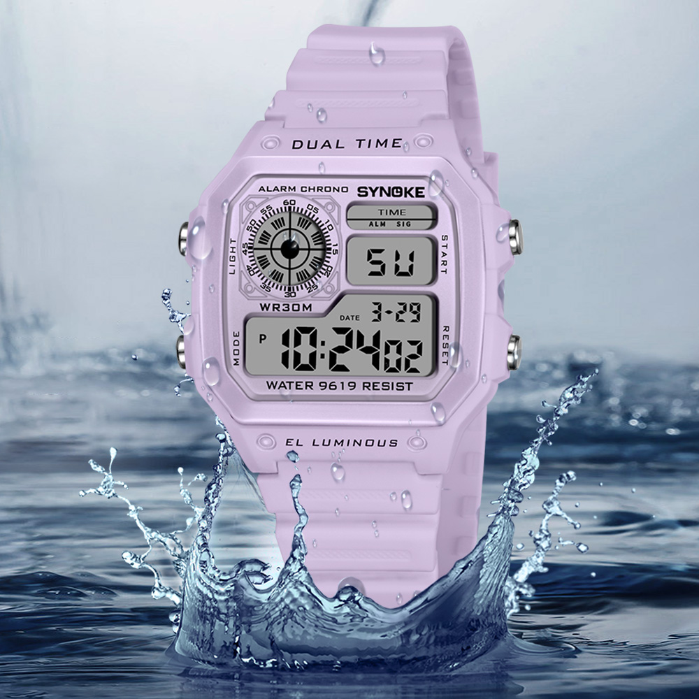 SYNOKE Digital Watches Lady Sp - Outdoor Sport Lights recension och pris
