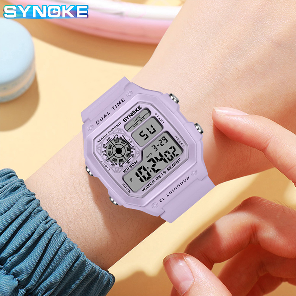 SYNOKE Digital Watches Lady Sp - Outdoor Sport Lights recension och pris