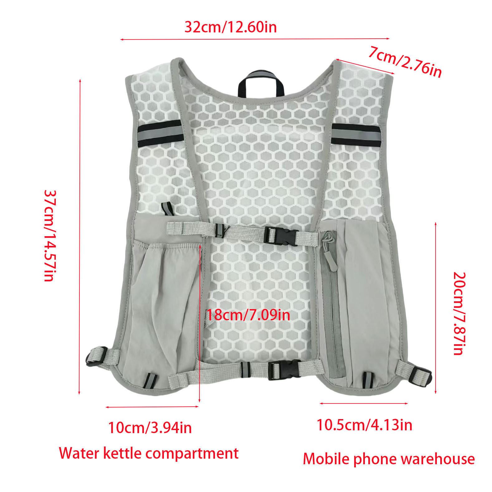 Running Vest Unisex Water-Resi - Trail Running Vest recension och pris