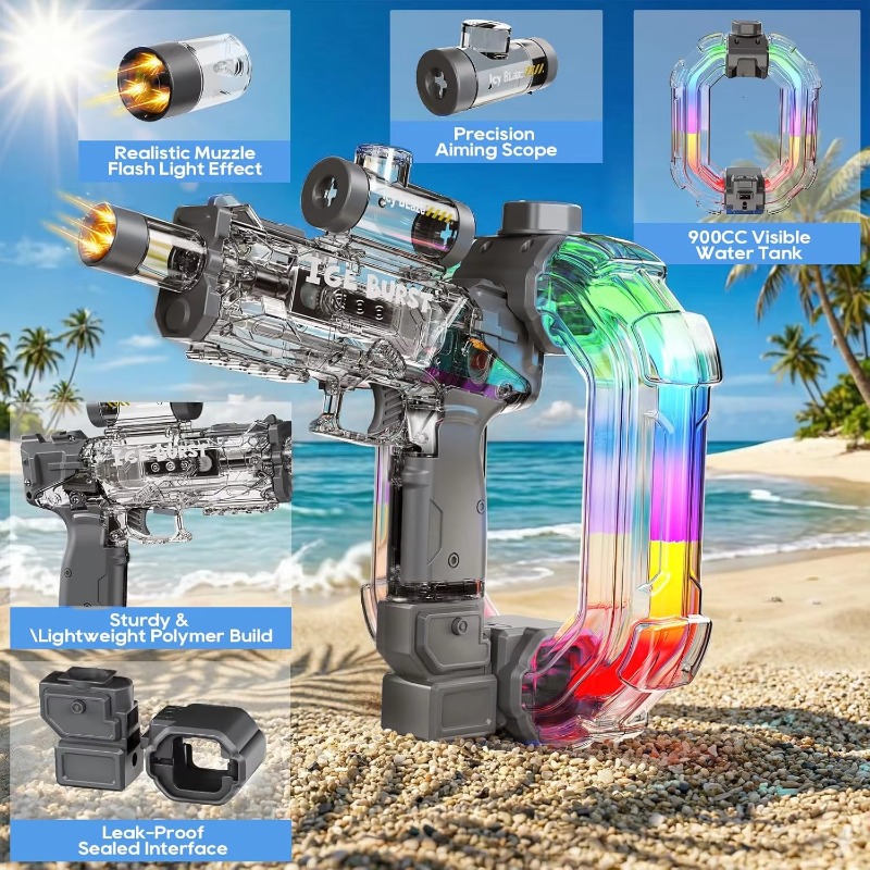 LED Ring-shaped Electric Water - Outdoor Sport Games For Kids recension och pris