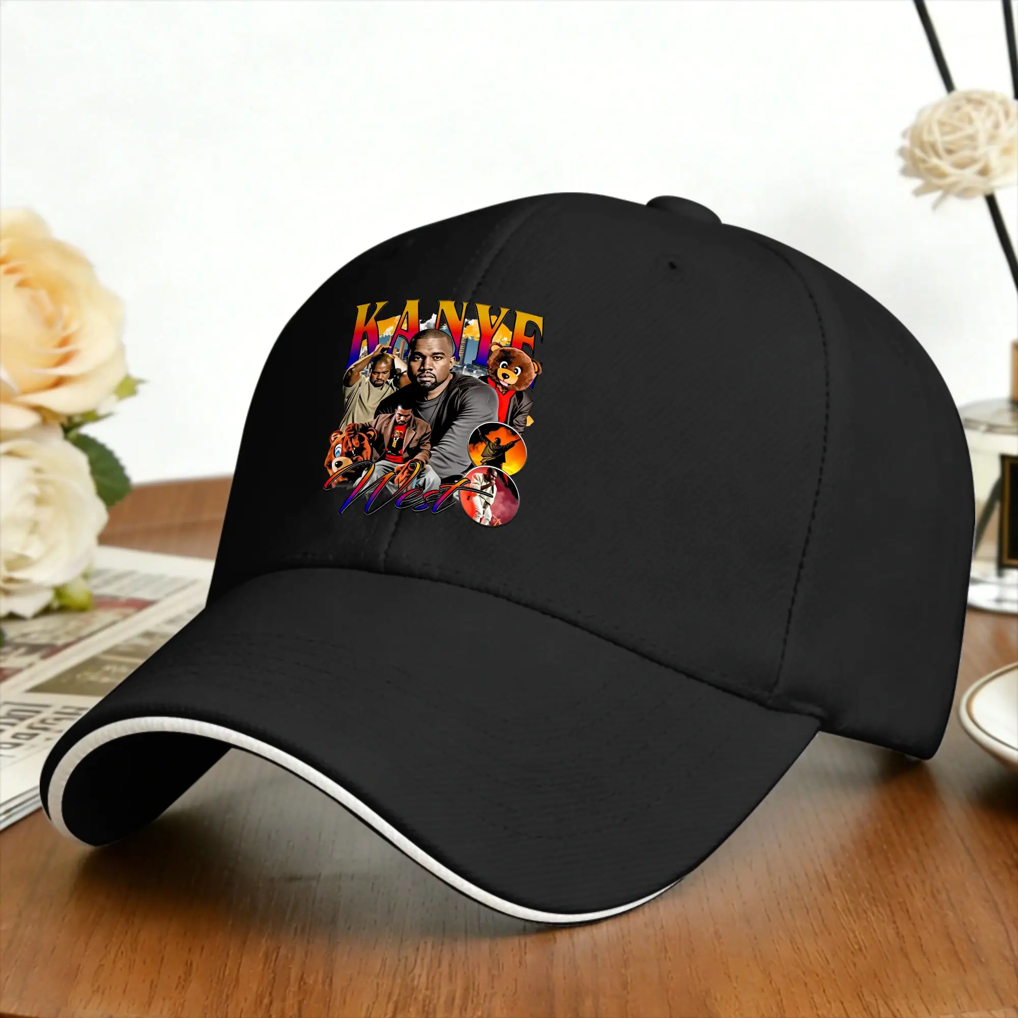 Casual Baseball Cap Kanye West - Outdoor Sport Hat Classic recension och pris