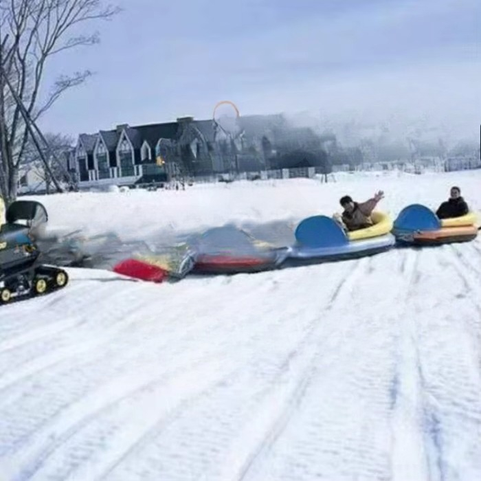 Towable Inflatable Snow Tube a - Outdoor Sports Activities recension och pris